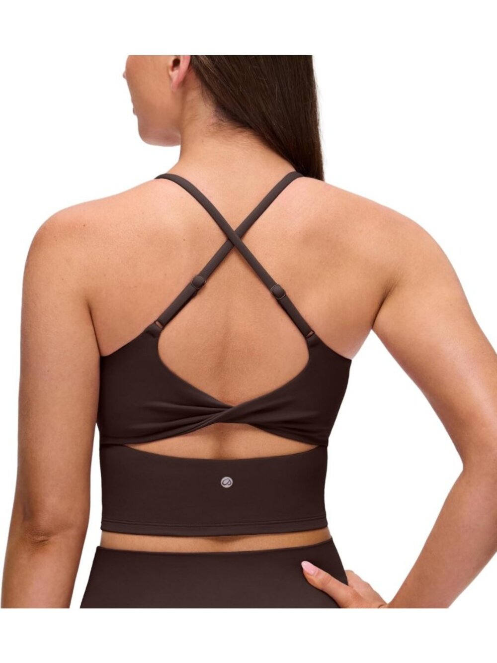 Soft Butterluxe Twist Back Crop Tank Top - Comfortable Yoga & Workout Wear